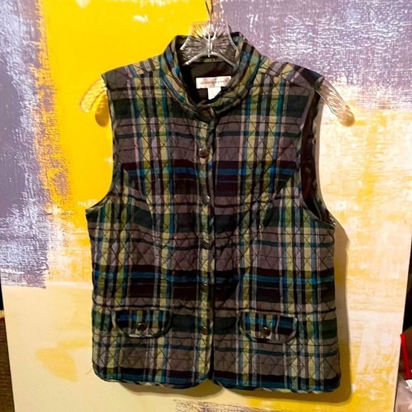 Christopher & Banks EUC  size small snap up vest. - Picture 2 of 4